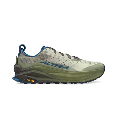 Altra M Olympus 6 Taupe Green Trail Shoe