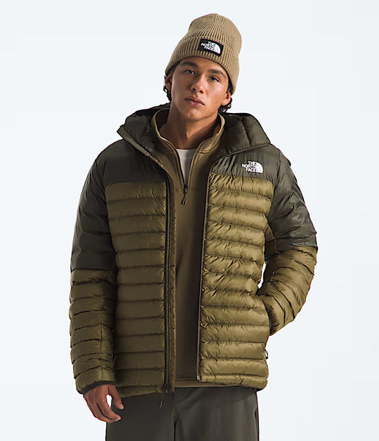 The North Face Mens Terra Peak Hoodie New Taupe Green-Cedar