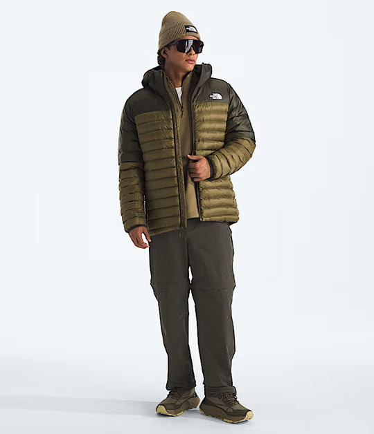 The North Face Mens Terra Peak Hoodie New Taupe Green-Cedar