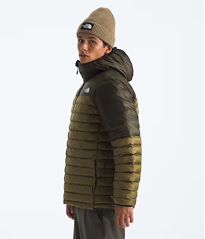 The North Face Mens Terra Peak Hoodie New Taupe Green-Cedar