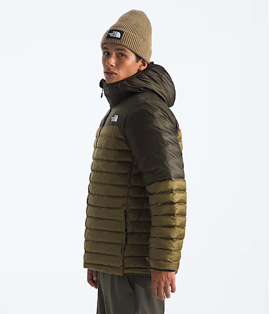 The North Face Mens Terra Peak Hoodie New Taupe Green-Cedar