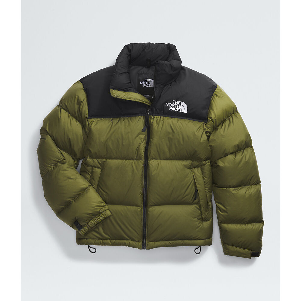 North face nuptse tumbleweed green sale