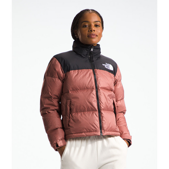 The North Face W 96 Retro Nuptse JKT Light Mahogany