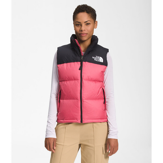 The North Face Womens 96 Retro Nuptse Vest Cosmo Pink