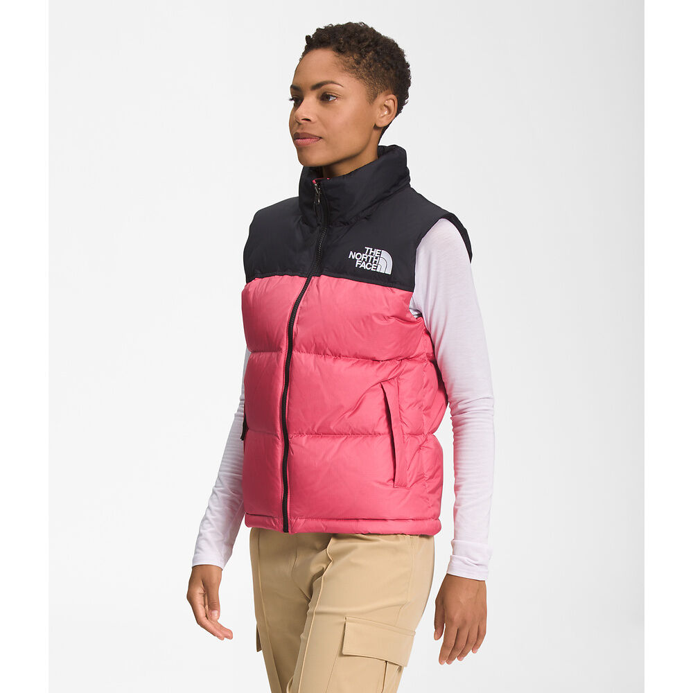 The North Face Womens 96 Retro Nuptse Vest Cosmo Pink