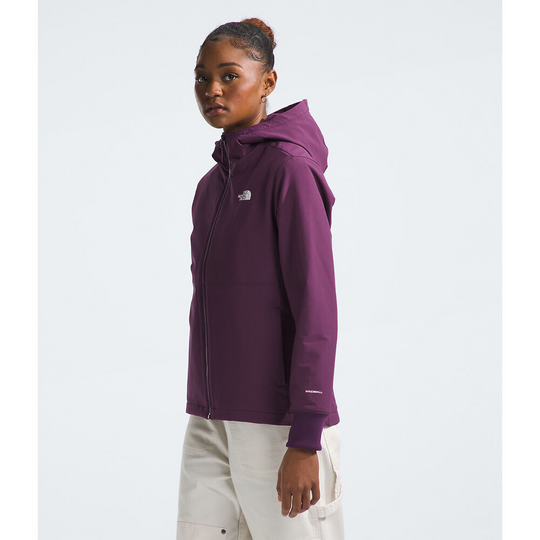 The North Face W Shelbe Raschel Hoodie Black Currant Purple