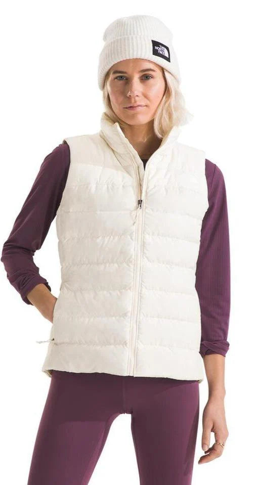 The North Face Womens Aconcagua 3 Vest WHITE DUNE