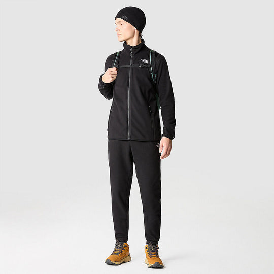 The North Face Men's 100 Glacier Full-Zip Fleece TNF Black