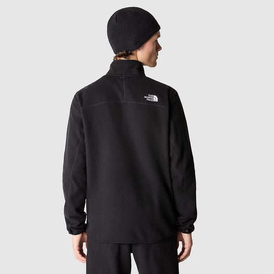 The North Face Men's 100 Glacier Full-Zip Fleece TNF Black