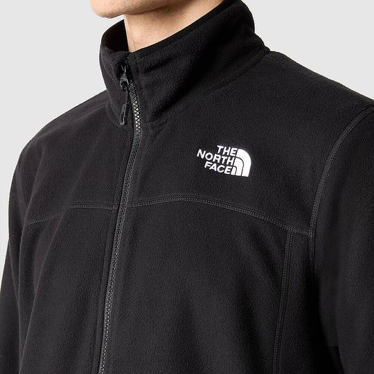 The North Face Men's 100 Glacier Full-Zip Fleece TNF Black