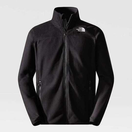 The North Face Men's 100 Glacier Full-Zip Fleece TNF Black