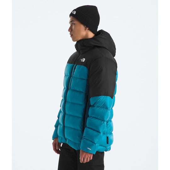 The North Face Mens Kalix Down Hoodie Dusk Blue-TNF Black