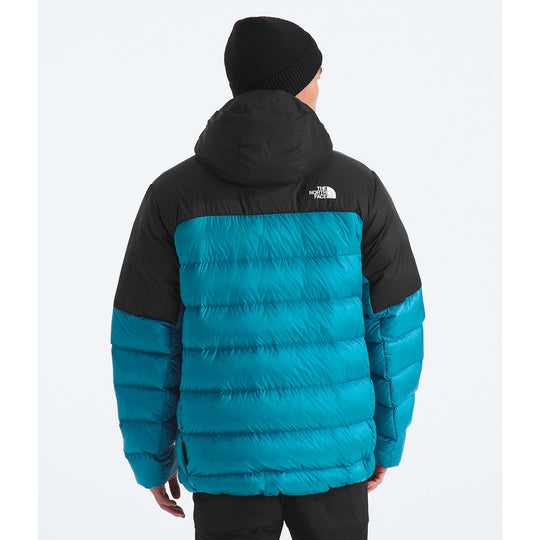 The North Face Mens Kalix Down Hoodie Dusk Blue-TNF Black