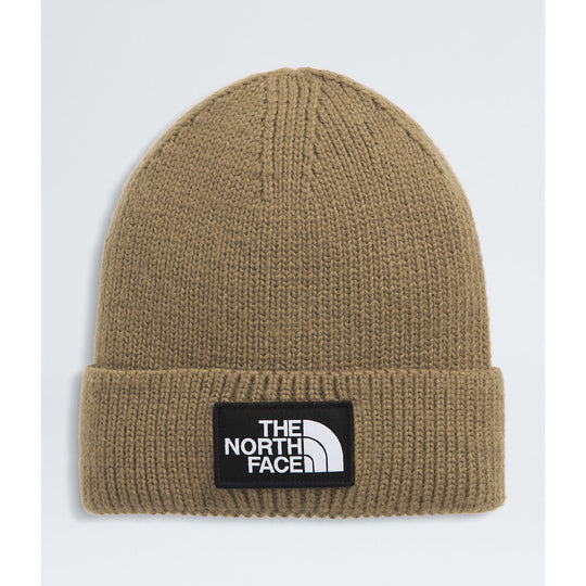 The North Face Logo Box Cuffed Beanie Cedar