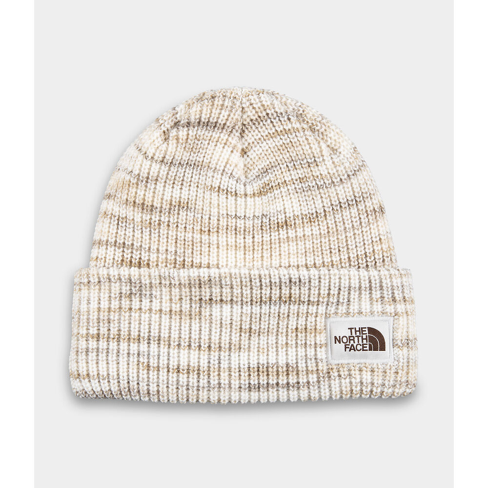 The North Face Salty Bae Lined Beanie WHITE DUNE