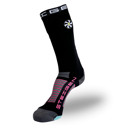 Steigen Night Vison Running Socks 3/4 Length