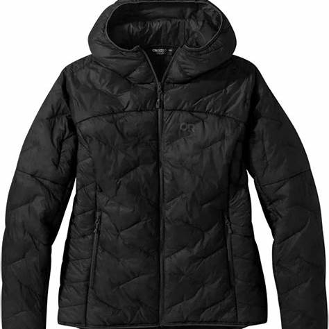 Outdoor Research Womens Superstrand LT Hoodie Solid Black
