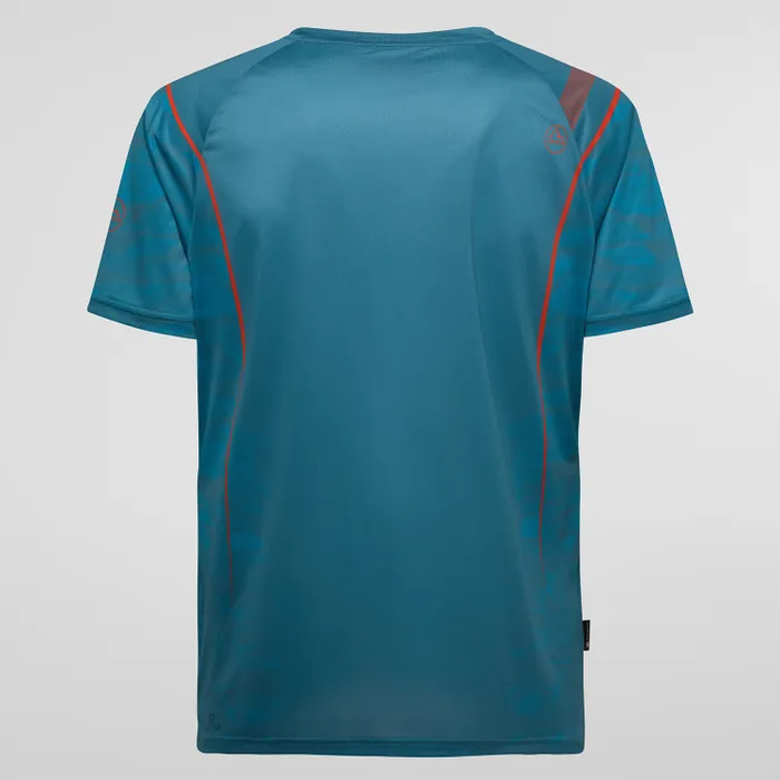 La Sportiva Pacer T-Shirt M Hurricane/Tropic Blue