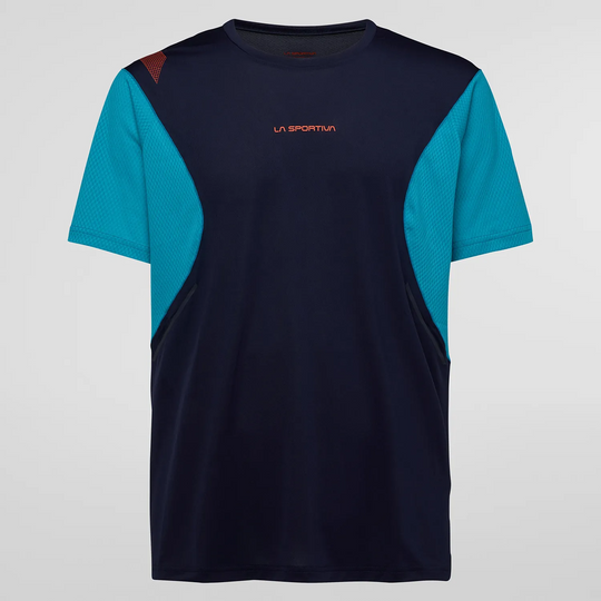 La Sportiva Resolute T-Shirt M Deep Sea/Tropic Blue