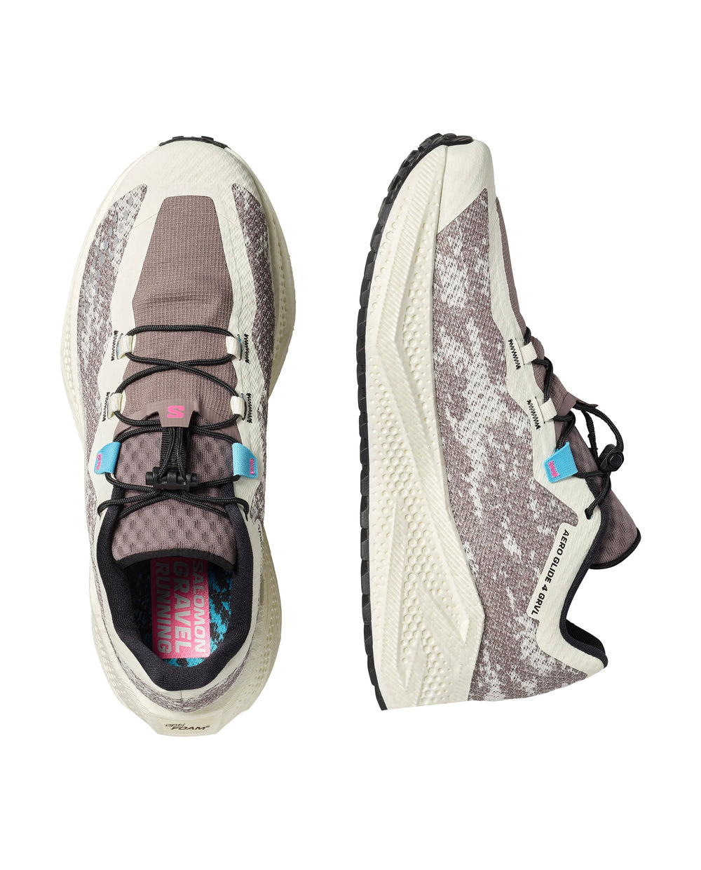 Salomon Aero Glide 4 Grvl Vanilla Ice / Black / Iron