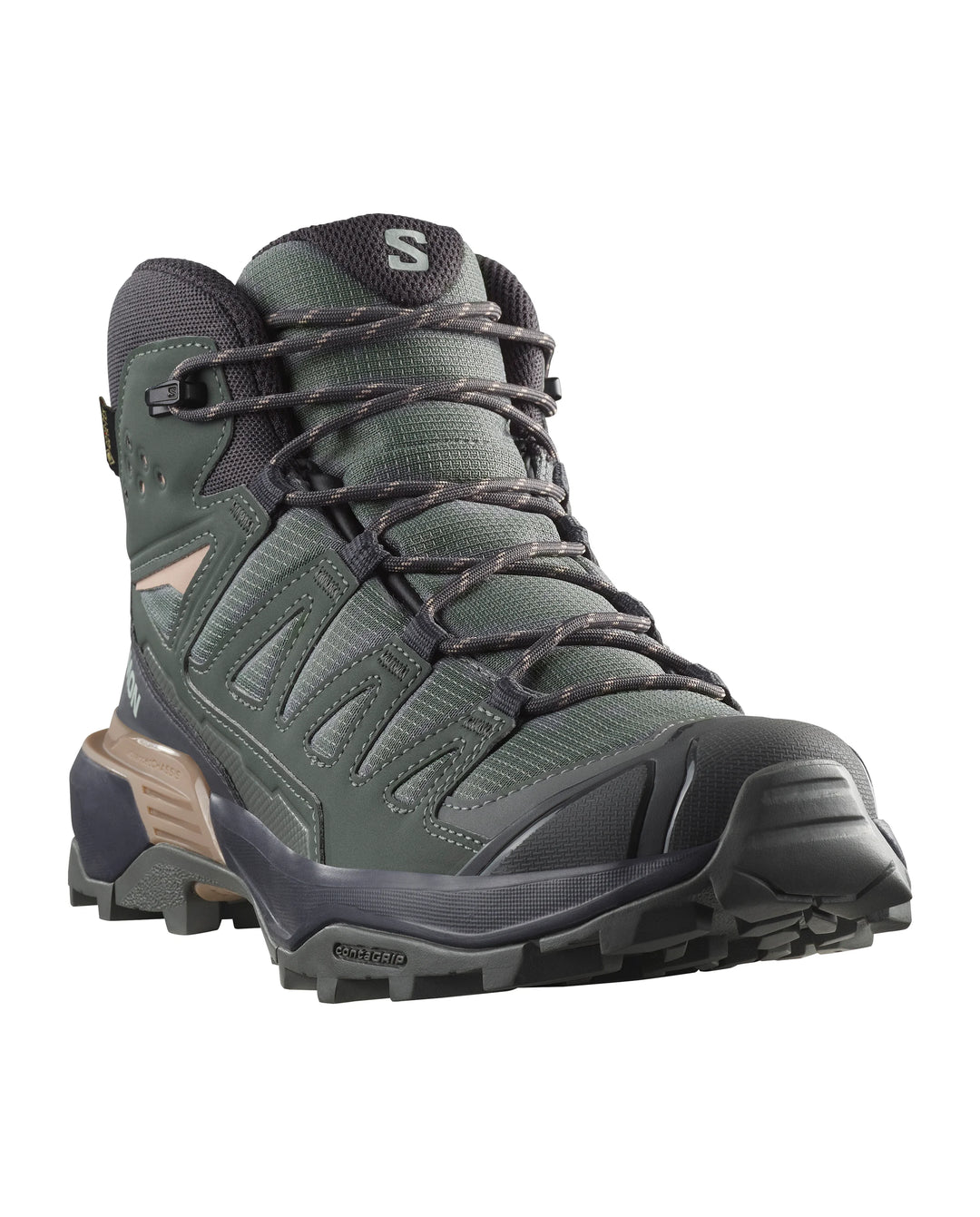 Salomon X Ultra 360 Mid Gore-Tex Womens Hiking Boot Sedona Sage Urban Chic Etherea