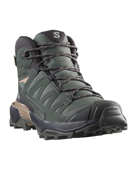 Salomon X Ultra 360 Mid Gore-Tex Womens Hiking Boot Sedona Sage Urban Chic Etherea