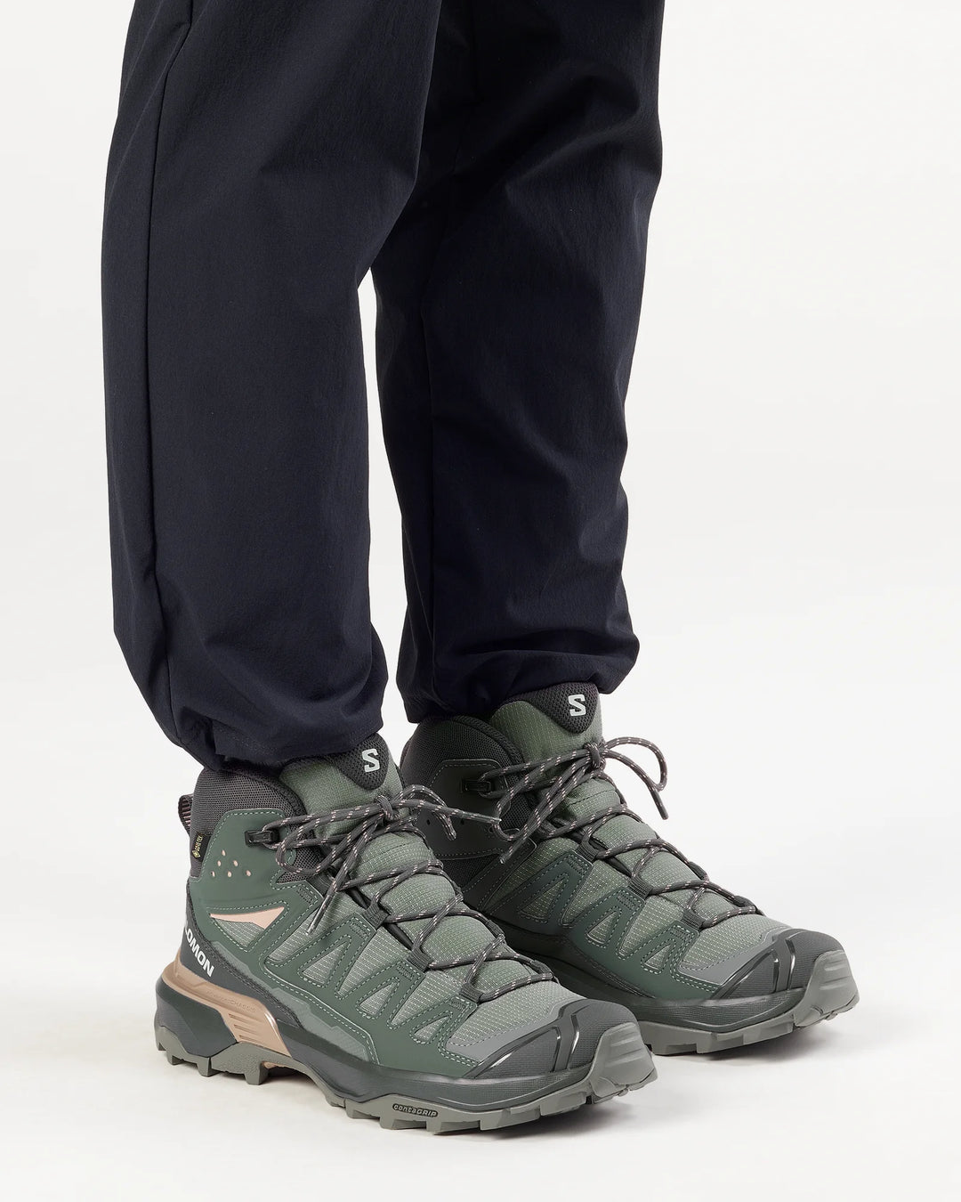 Salomon X Ultra 360 Mid Gore-Tex Womens Hiking Boot Sedona Sage Urban Chic Etherea