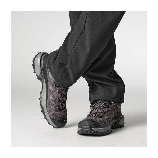 Salomon X ULTRA 360 LEATHER MID GORE-TEX Shark / Nine Iron / Cloud Gray Hiking Boot