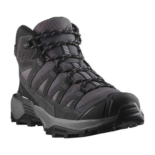 Salomon X ULTRA 360 LEATHER MID GORE-TEX Shark / Nine Iron / Cloud Gray Hiking Boot