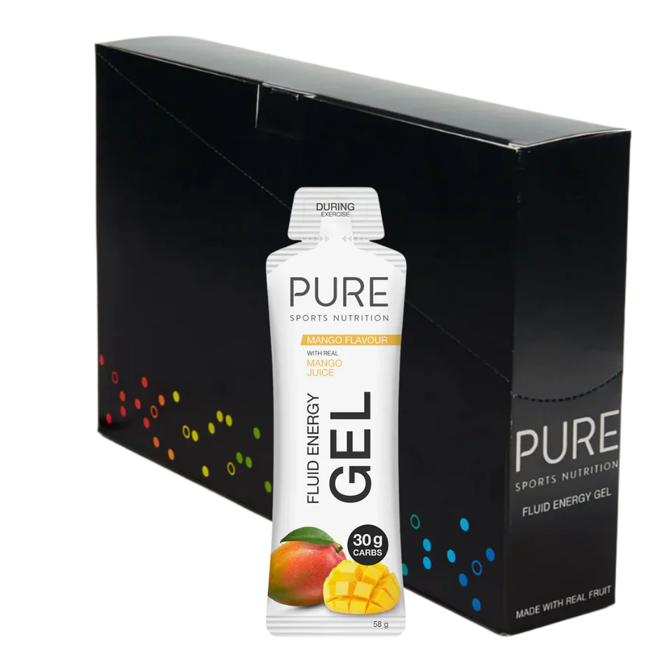 Pure Fluid Energy Gel - Box of 18
