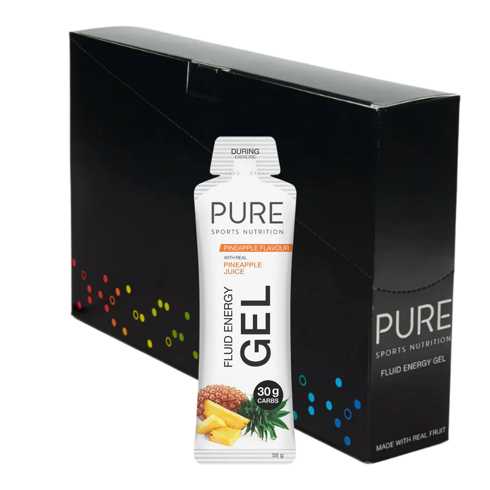 Pure Fluid Energy Gel - Box of 18