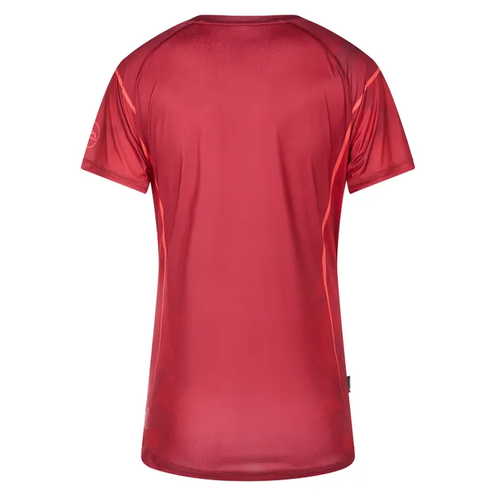 La Sportiva Pacer T-shirt W Velvet/Cherry Tomato