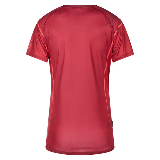 La Sportiva Pacer T-shirt W Velvet/Cherry Tomato