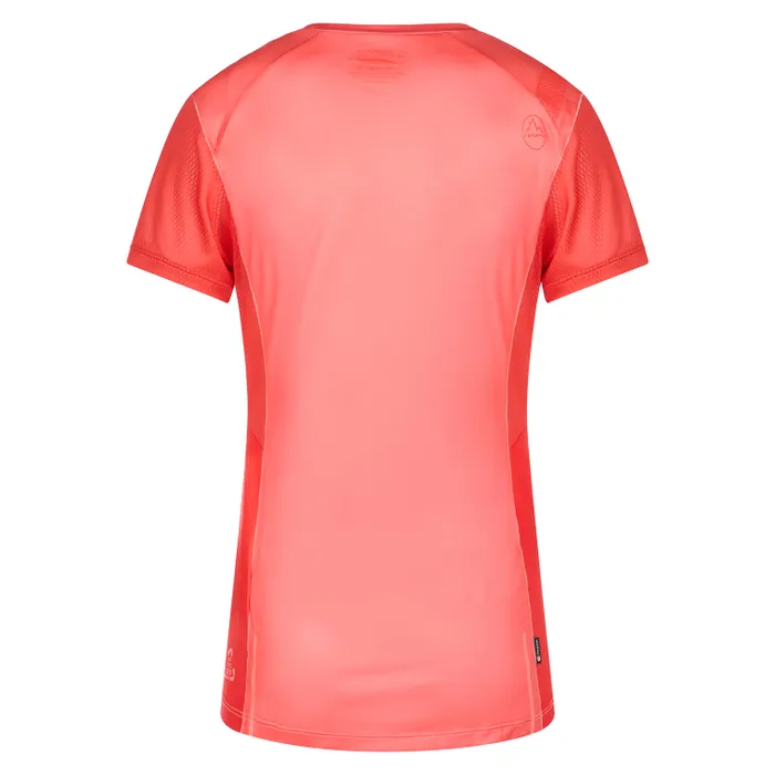 La Sportiva Resolute T-Shirt W Flamingo/Cherry Tomato