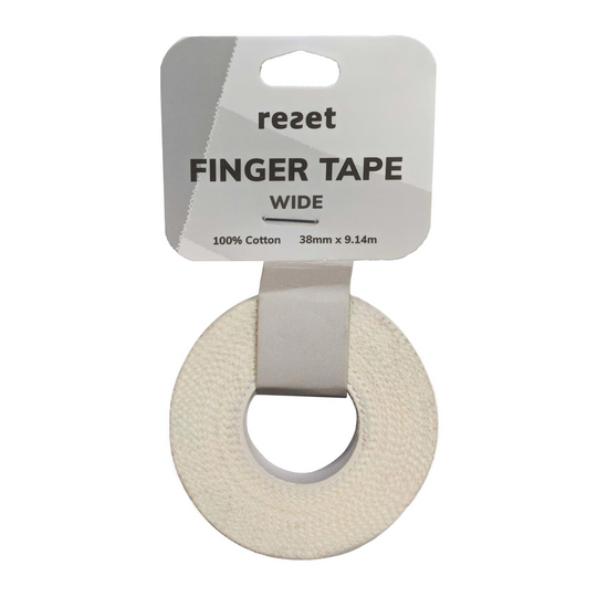 Reset Wide Finger Tape - White