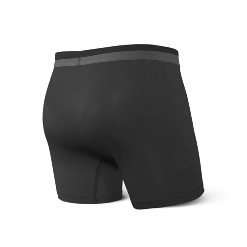 Saxx Sport Mesh Boxer Brief Fly Black