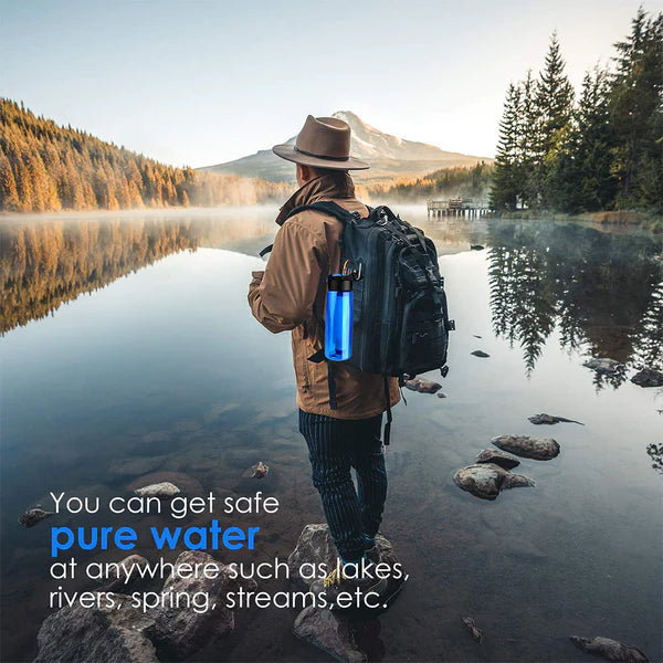 Sim Pure Life Water Filter Bottle 650ml