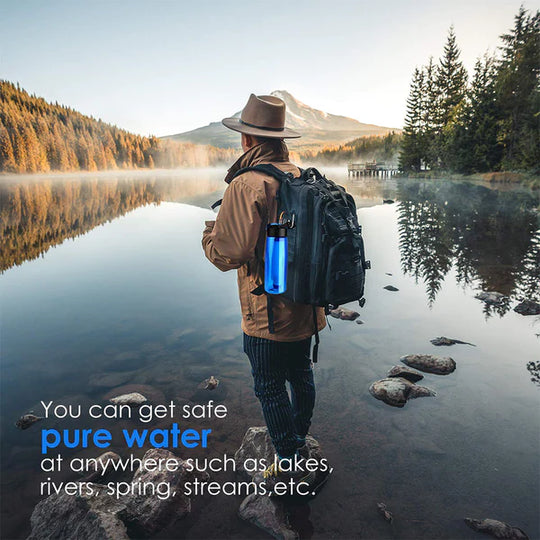 Sim Pure Life Water Filter Bottle 650ml