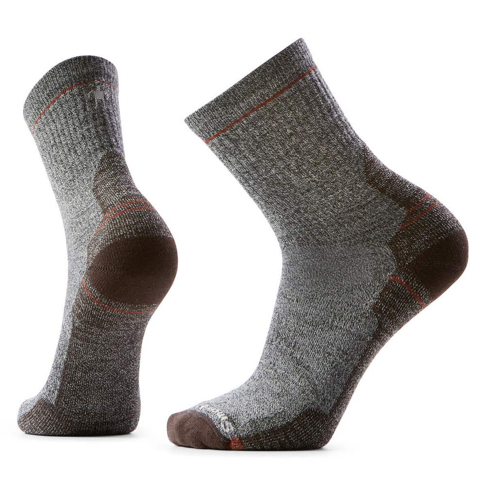 Smartwool Hike Light Cushion Mid Crew Socks Ash-Charcoal