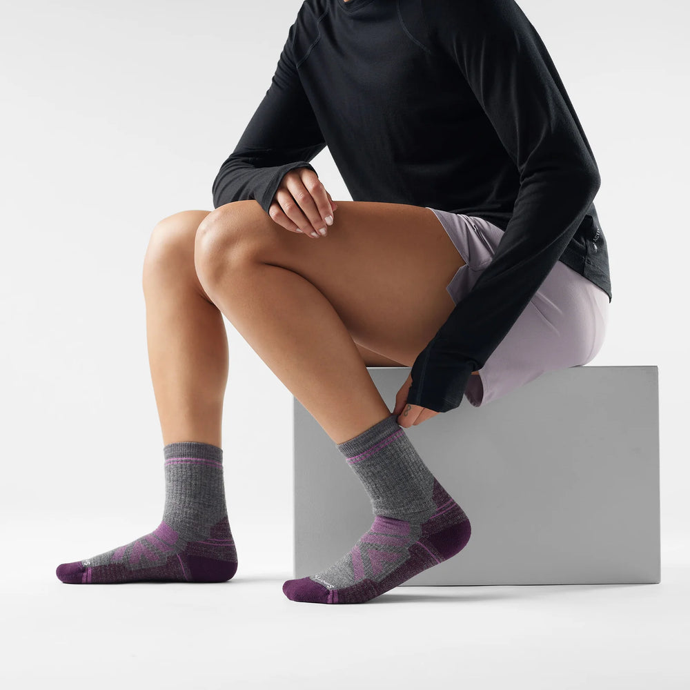 Smartwool W Hike Full Cushion Crew Socks Medium Gray