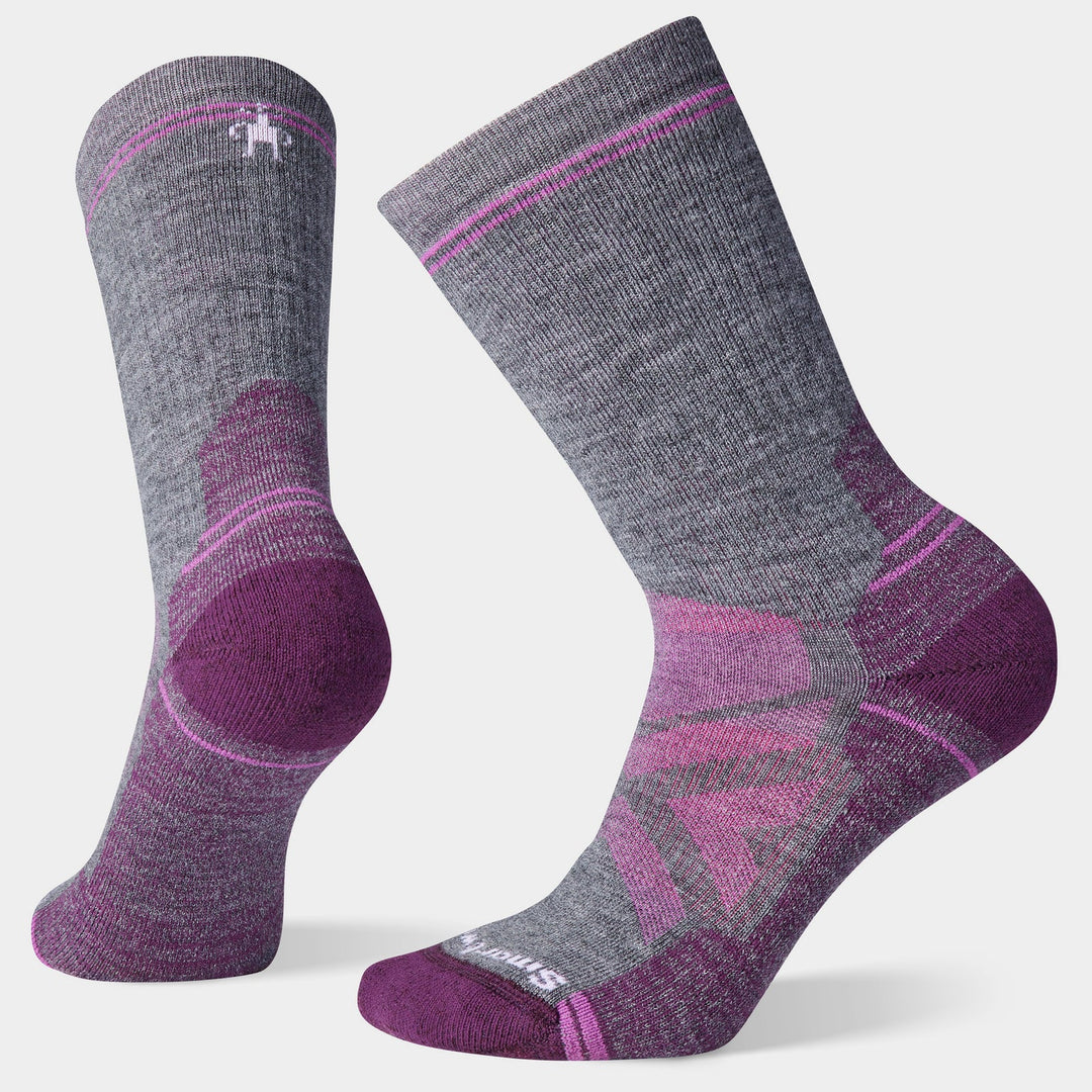 Smartwool W Hike Full Cushion Crew Socks Medium Gray