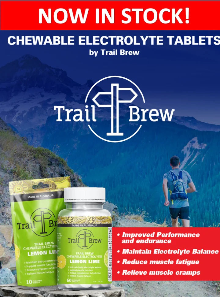 Trail Brew Chewable Electrolytes - Box of 10 Pouches
