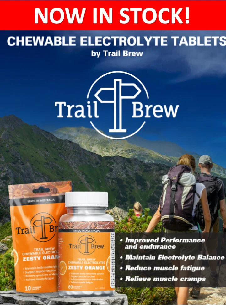 Trail Brew Chewable Electrolytes - Box of 10 Pouches
