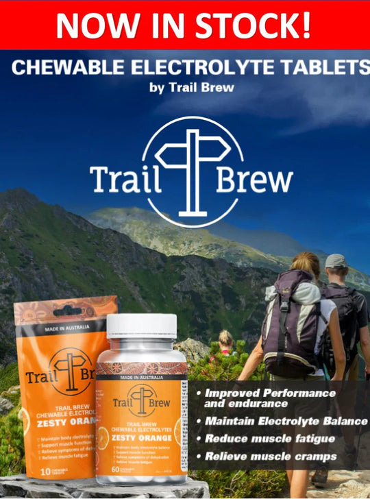 Trail Brew Chewable Electrolytes - Box of 10 Pouches
