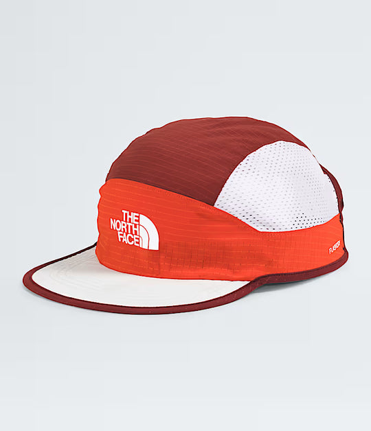 The North Face Summer LT Run Hat Iron Clay-Pearl Stone-Lava Red