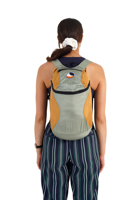 Ticket To The Moon Mini Backpack Jade Green / Sand (15L)