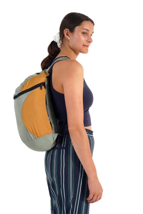 Ticket To The Moon Mini Backpack Jade Green / Sand (15L)