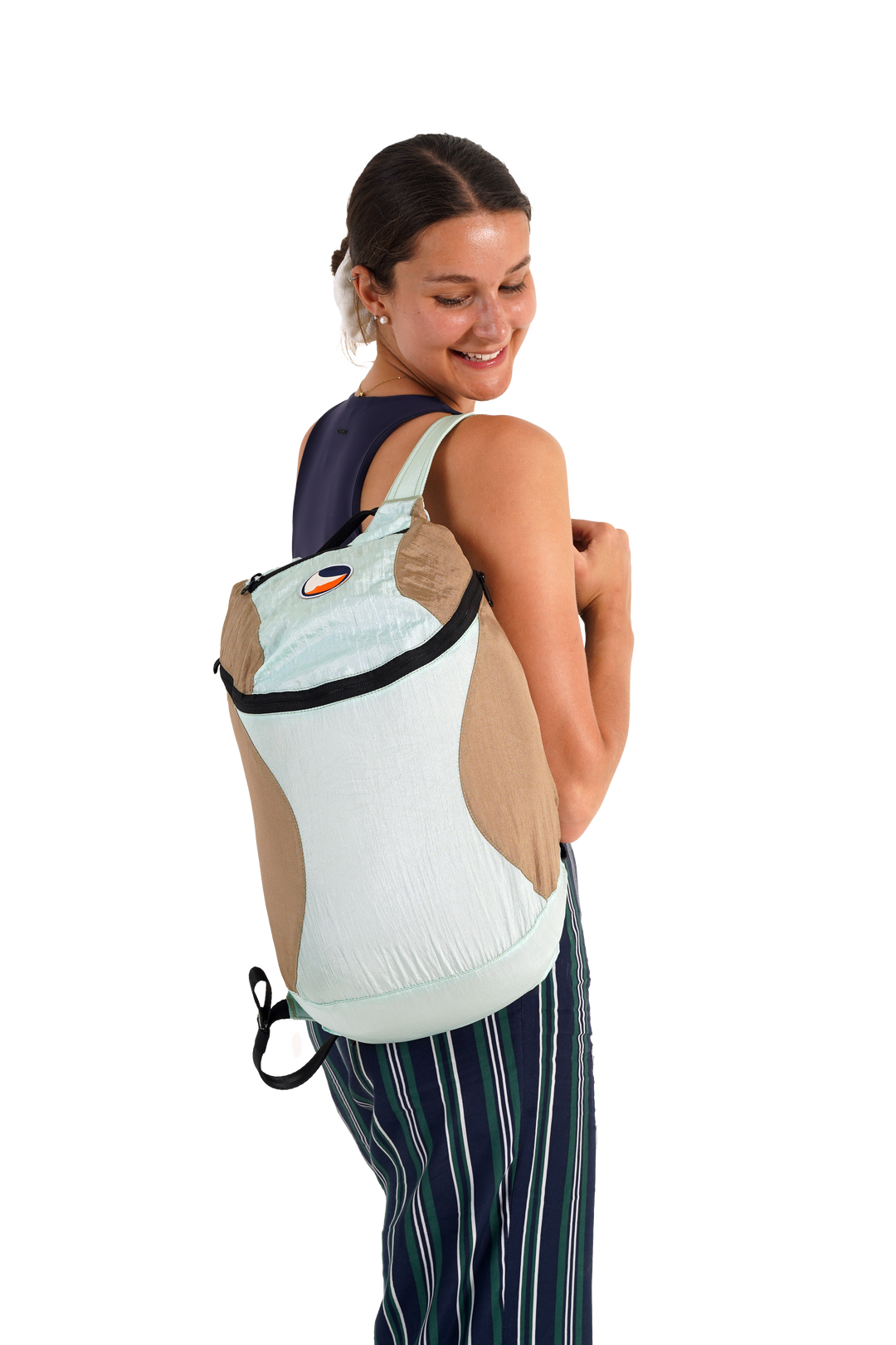 Ticket To The Moon Mini Backpack Mint / Ice Brown (15L)