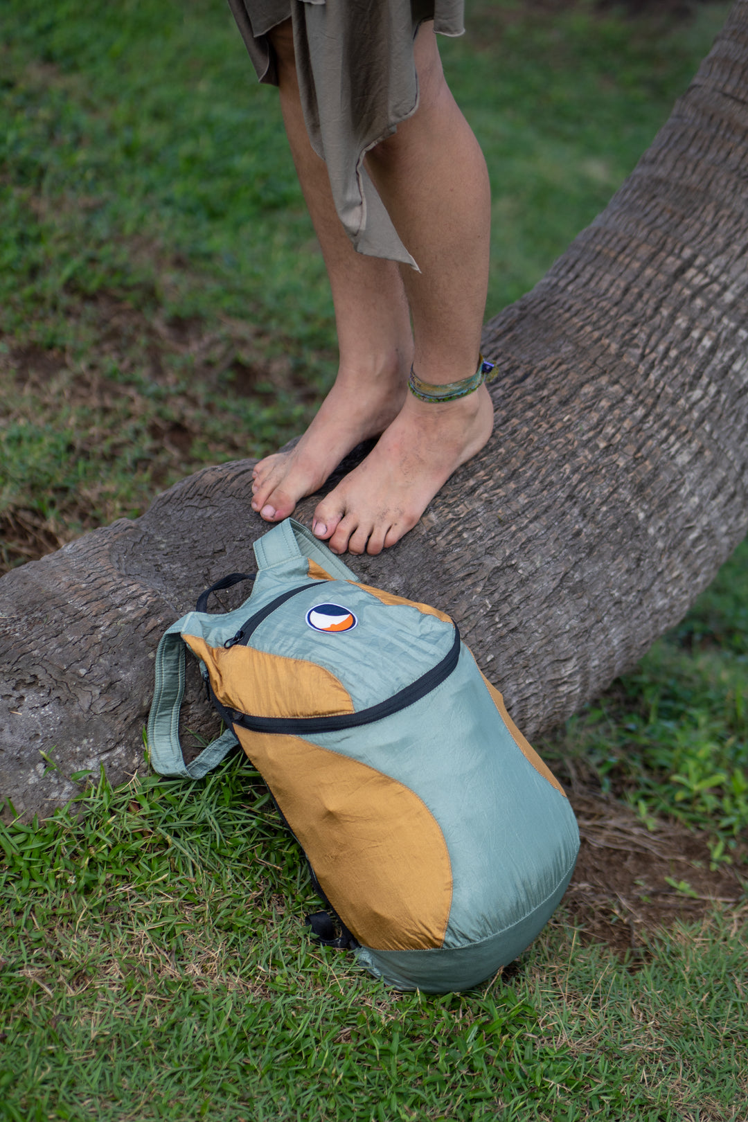 Ticket To The Moon Mini Backpack Jade Green / Sand (15L)