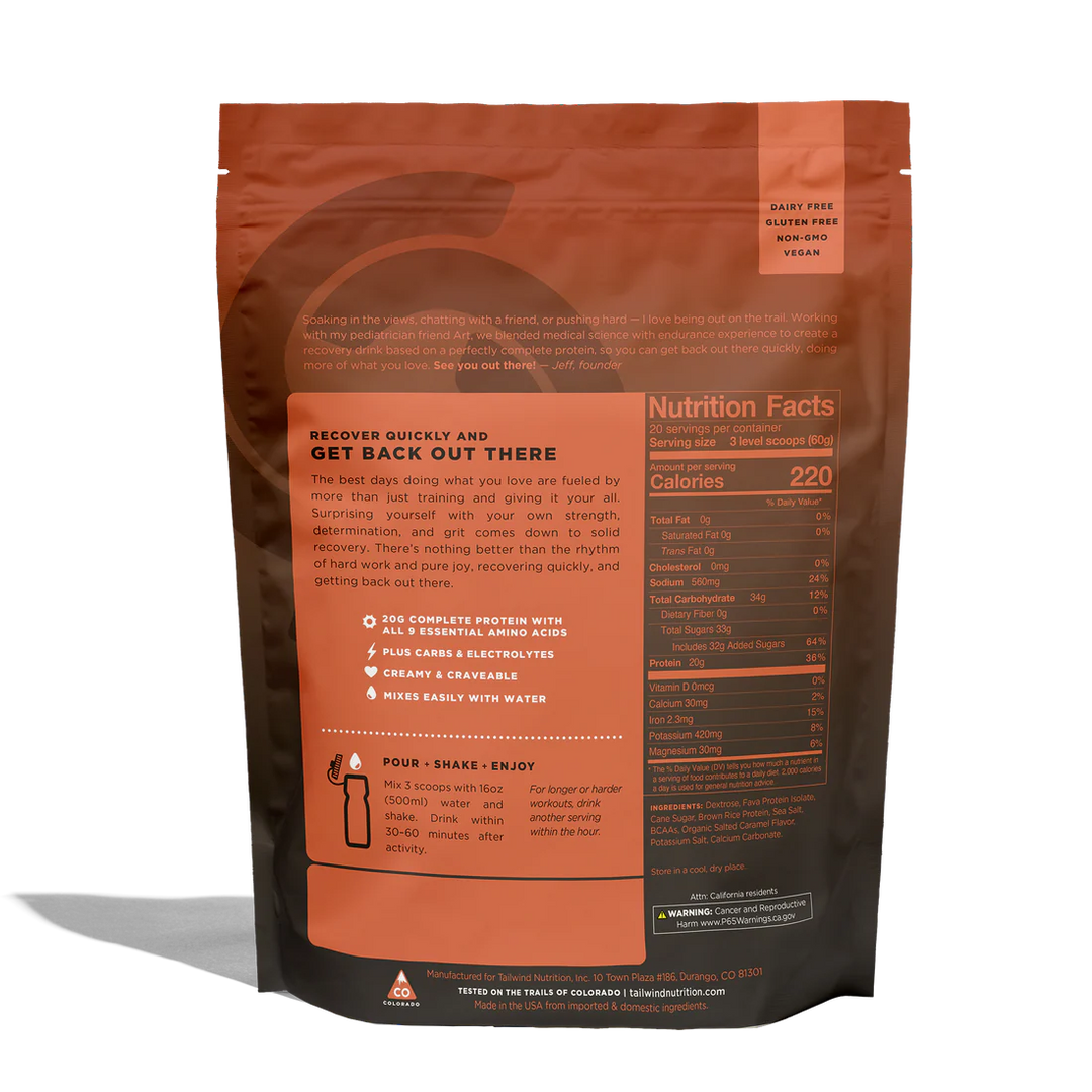 Tailwind Fava Recovery Mix Strawberry 20 Serving